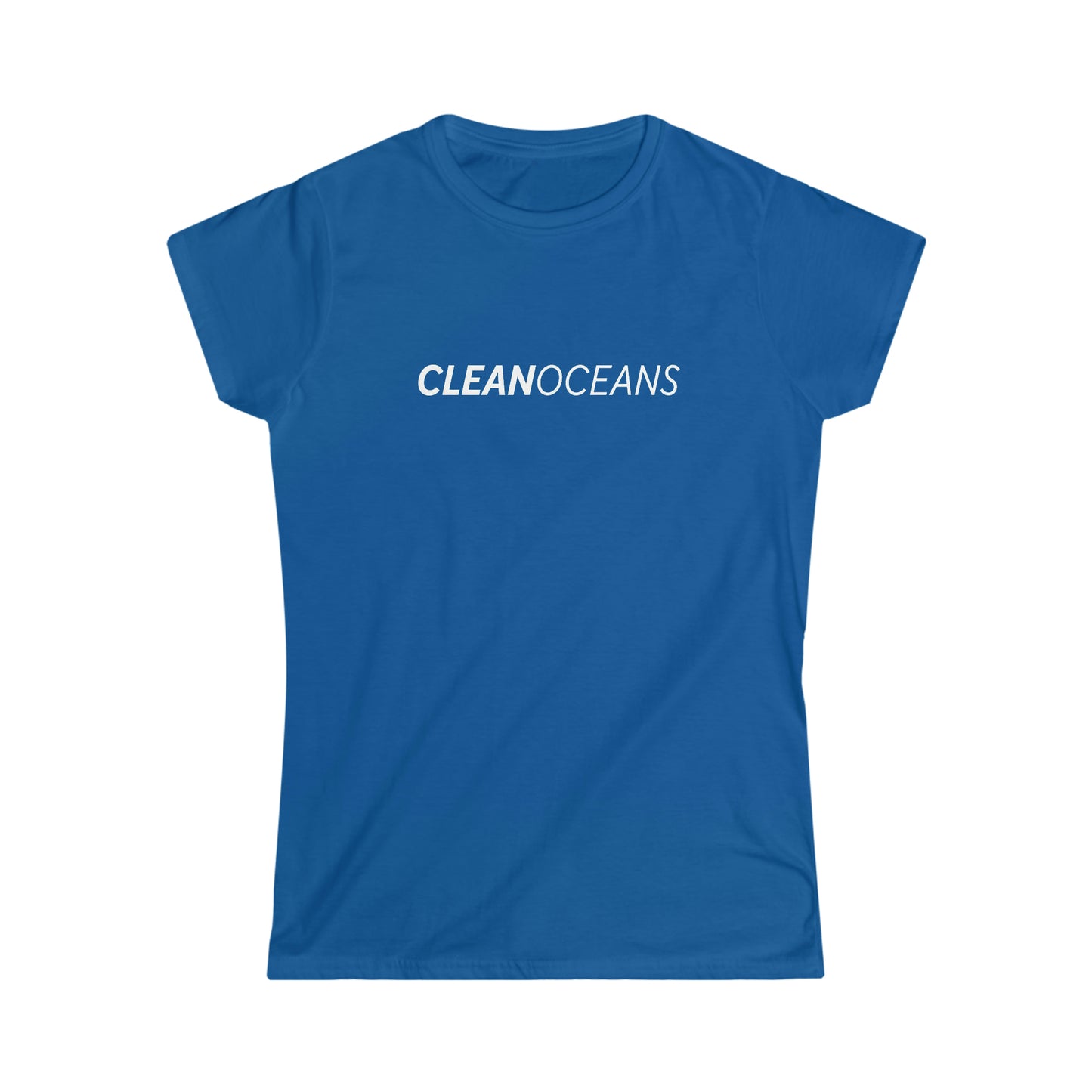 Women's Softstyle Tee - CleanOceans