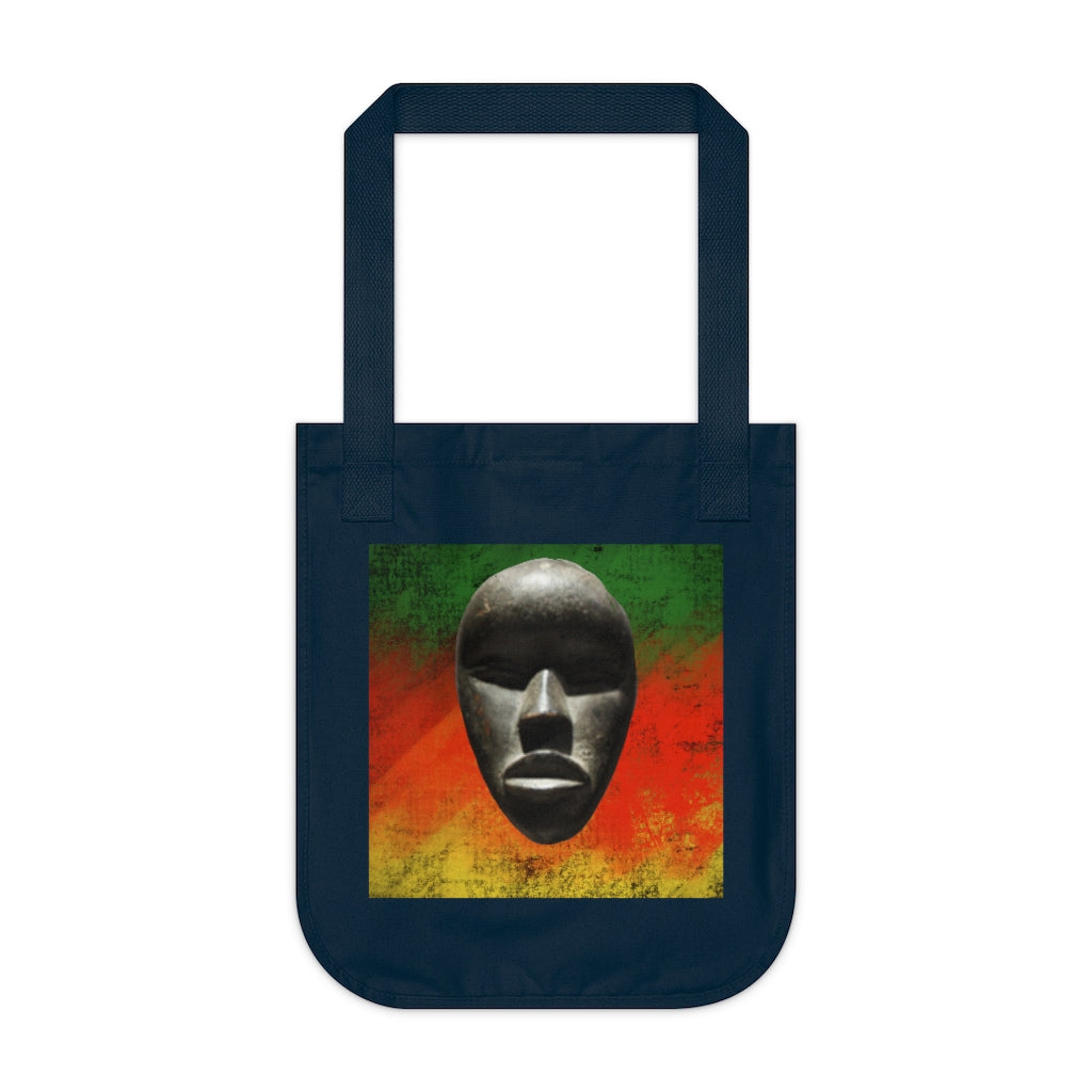 African Mask - Organic Canvas Tote Bag