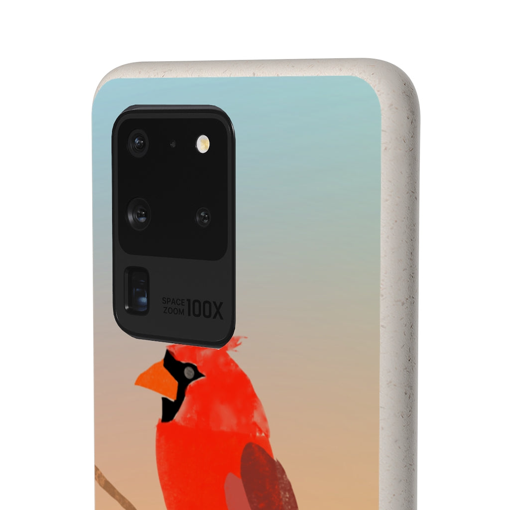 Biodegradable Case - Cardinal