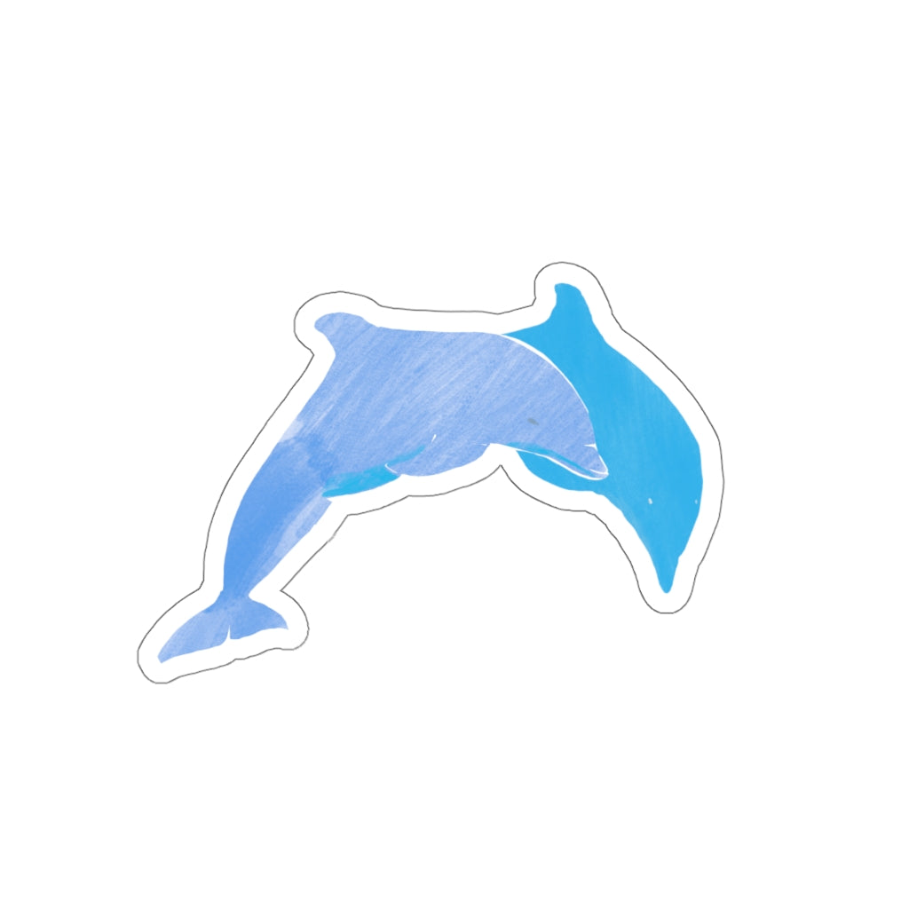 Kiss-Cut Stickers - Dolphins
