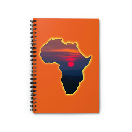 AFRICA - Spiral Notebook - Ruled Line