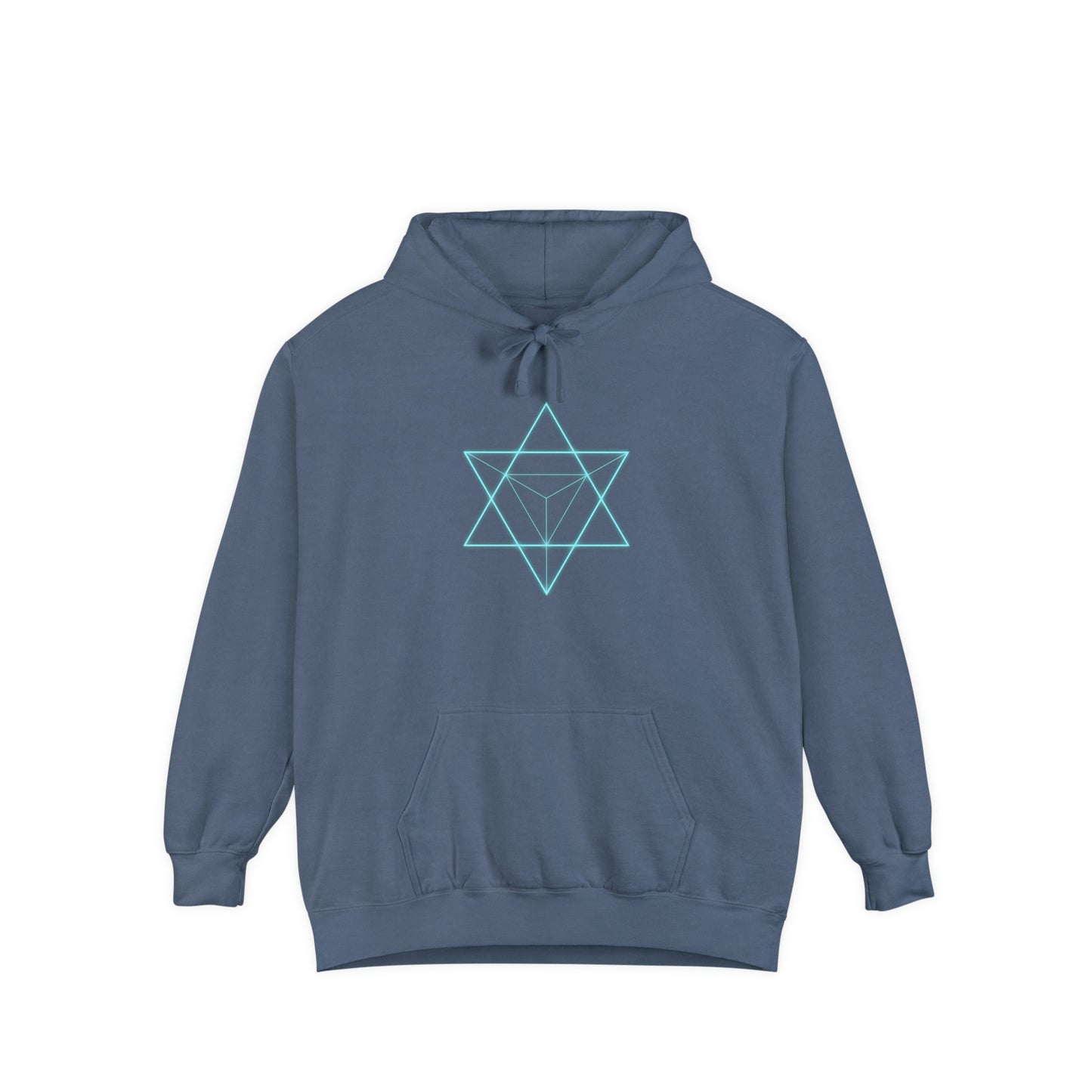 Sacred Geometry - Unisex Garment-Dyed Hoodie