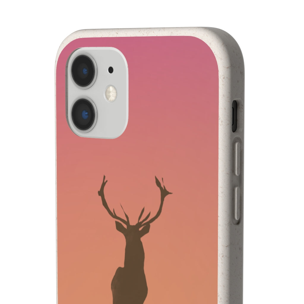 Biodegradable Case - Deer Silhouette