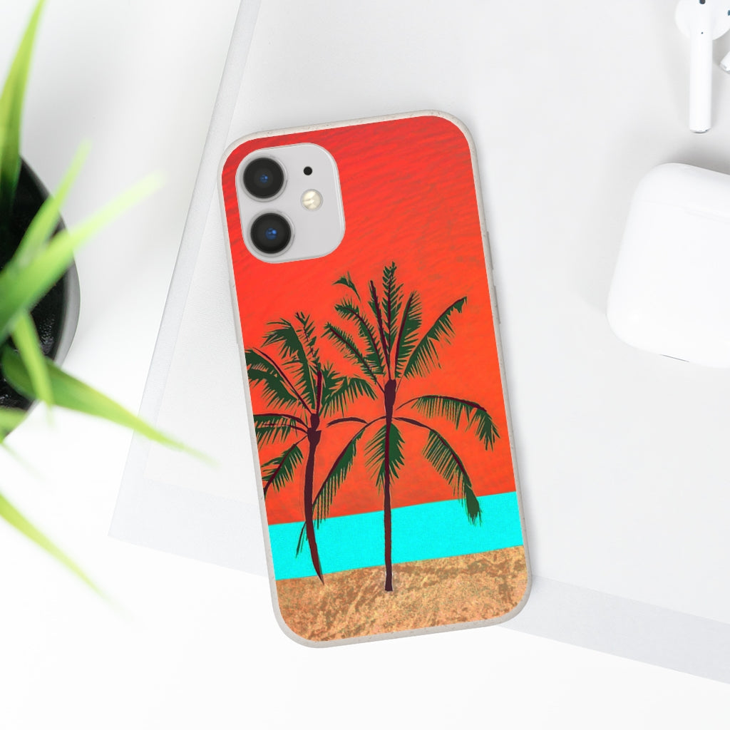 Biodegradable Case - TropicalScene