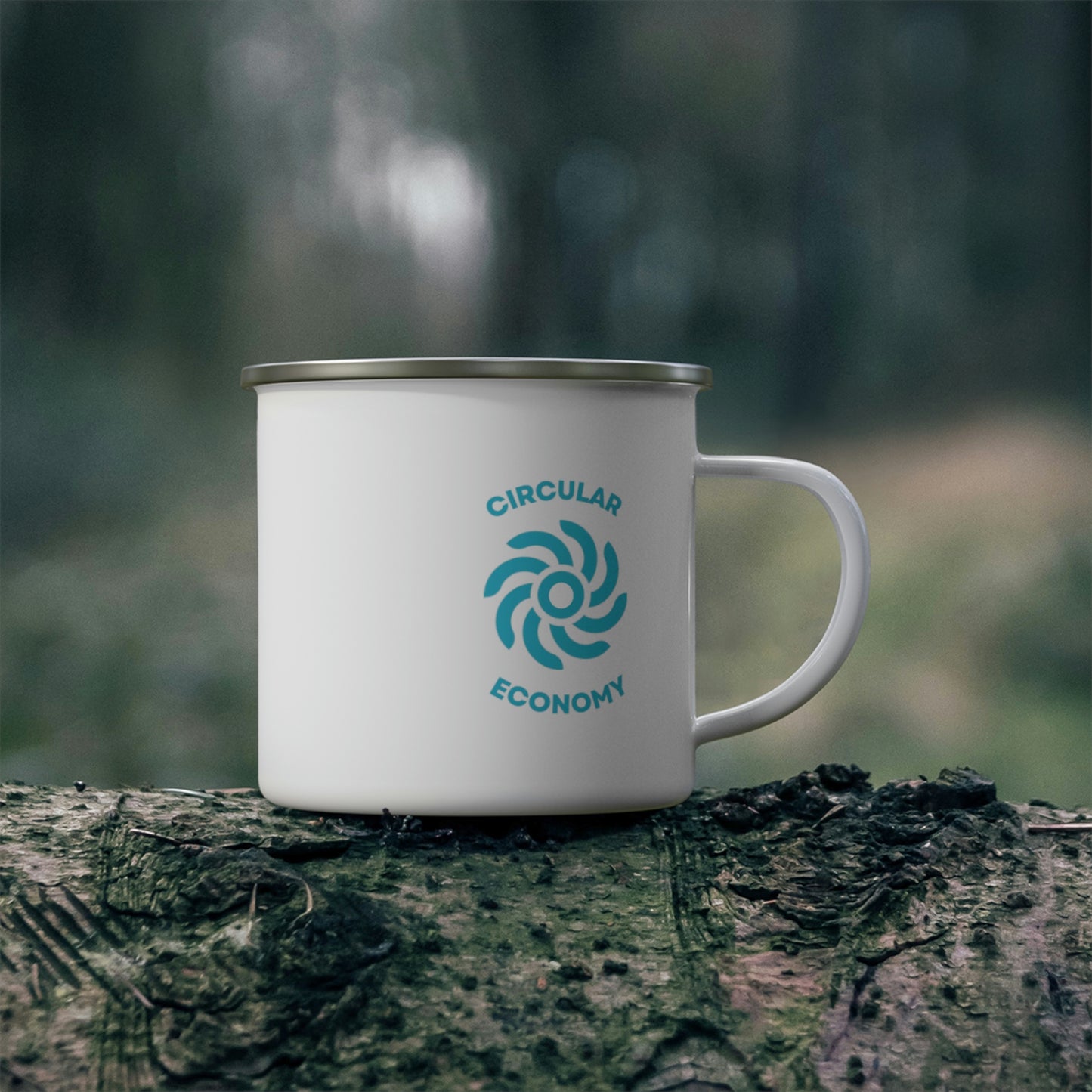 Enamel Camping Mug - CIRCULAR ECONOMY