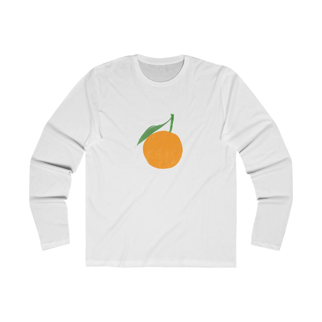 Orange Fruit - Men's Long Sleeve Crew Tee