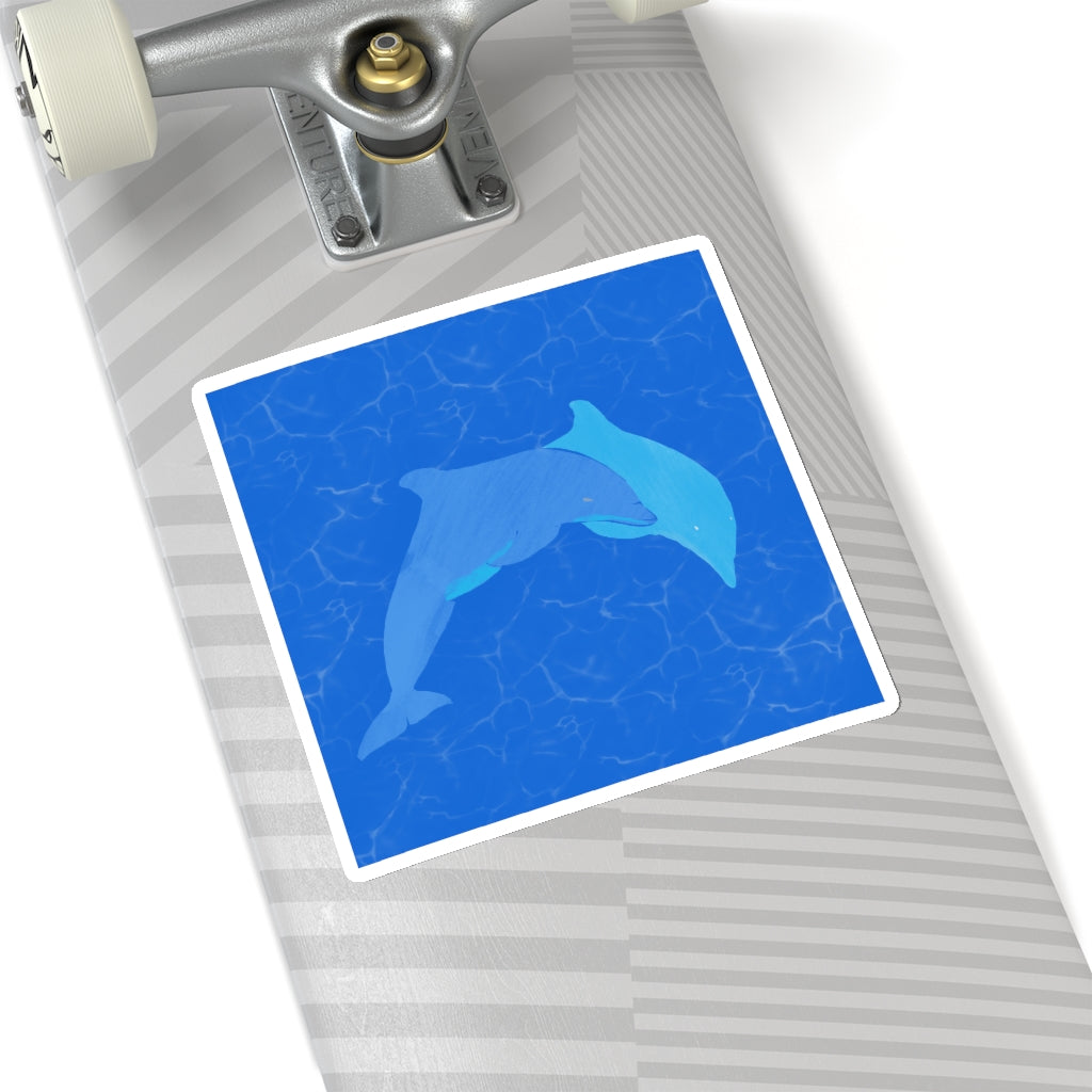Kiss-Cut Stickers - Dolphins