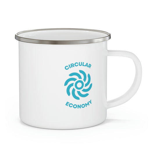 Enamel Camping Mug - CIRCULAR ECONOMY