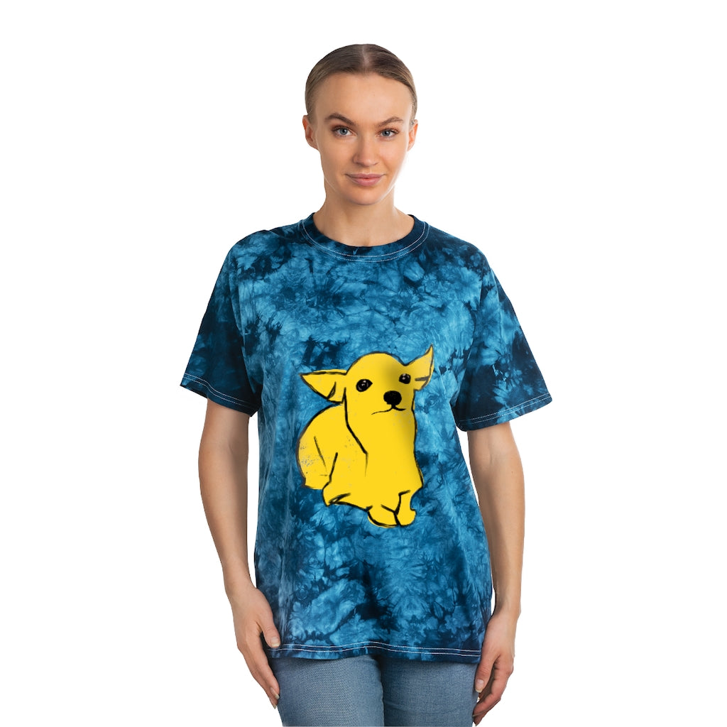 Tie-Dye T-shirt:  Puppy Dog