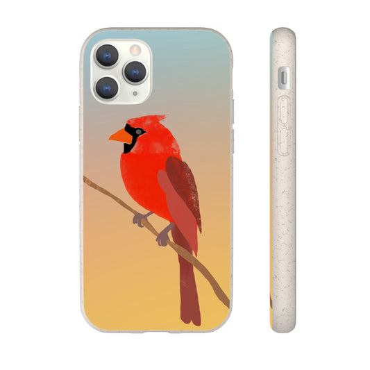 Biodegradable Case - Cardinal