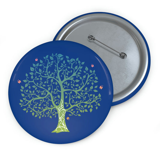 Tree of Life Pin Button