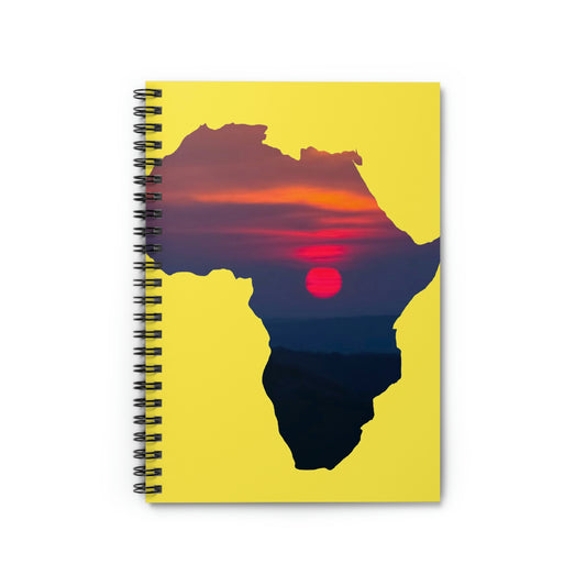 AFRICA - Spiral Notebook - Ruled Line