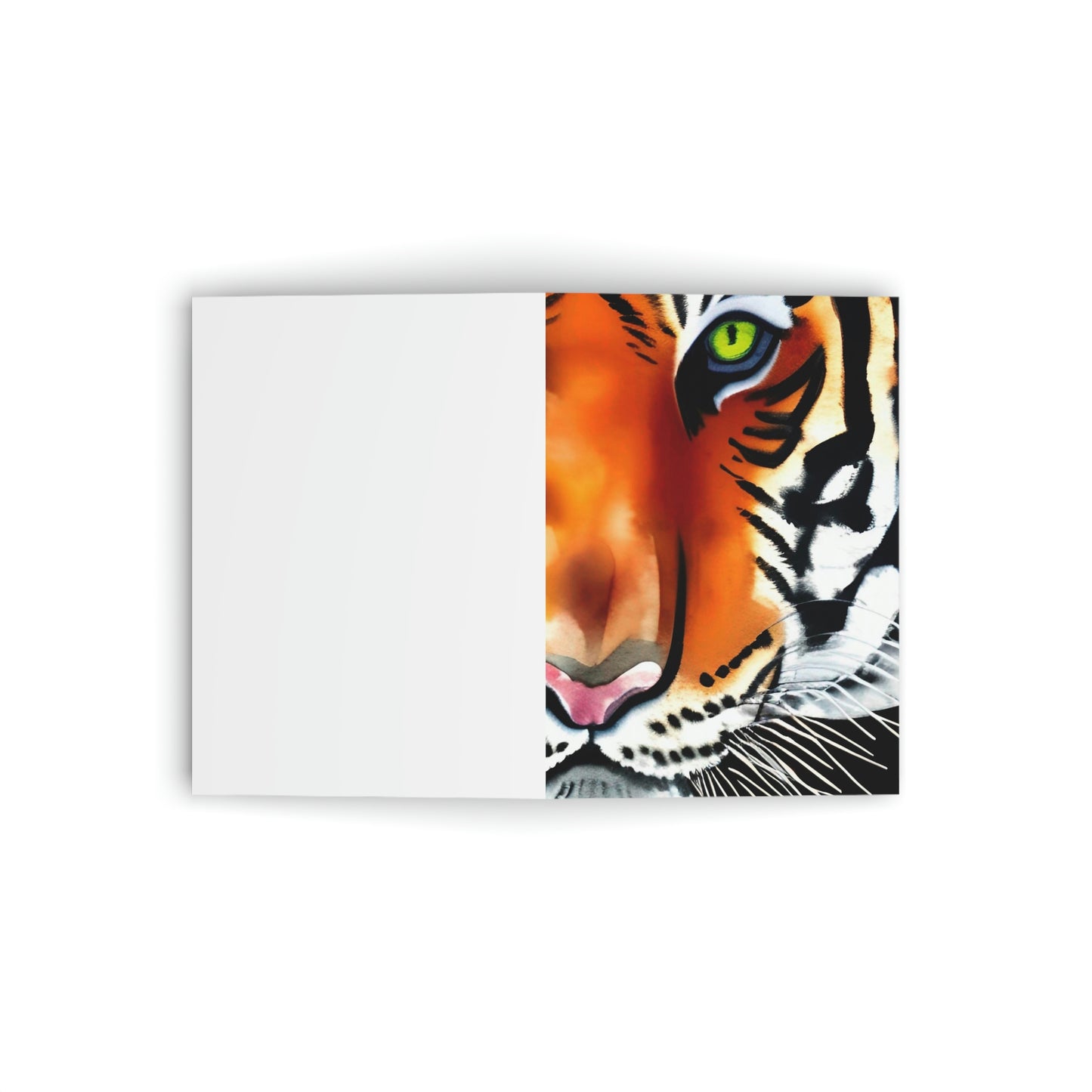 TIGER - Folded Greeting Cards