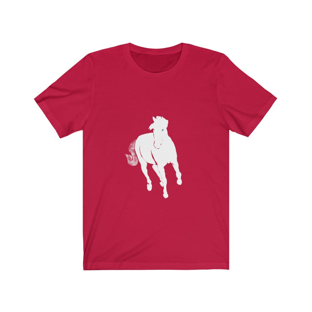 Unisex Jersey Short Sleeve Tee - Running Horse