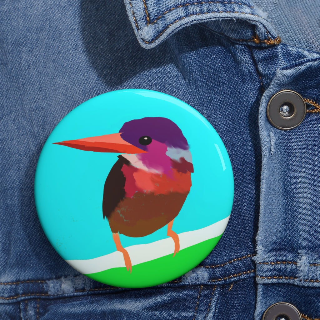 Bird Pin Button