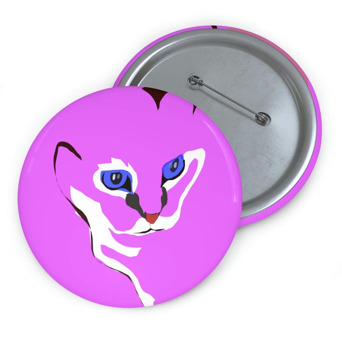 Cat Pin Button