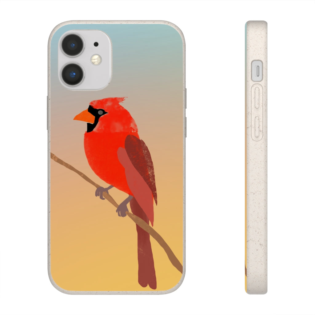 Biodegradable Case - Cardinal