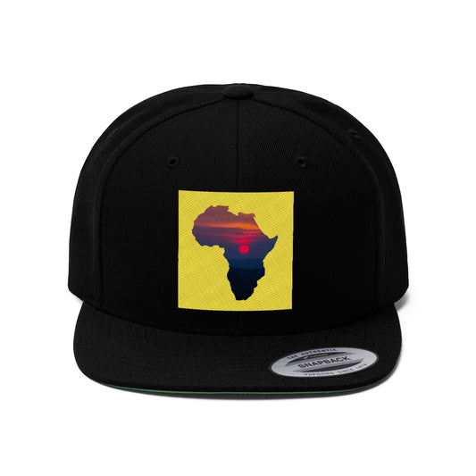 Africa - Unisex Flat Bill Hat