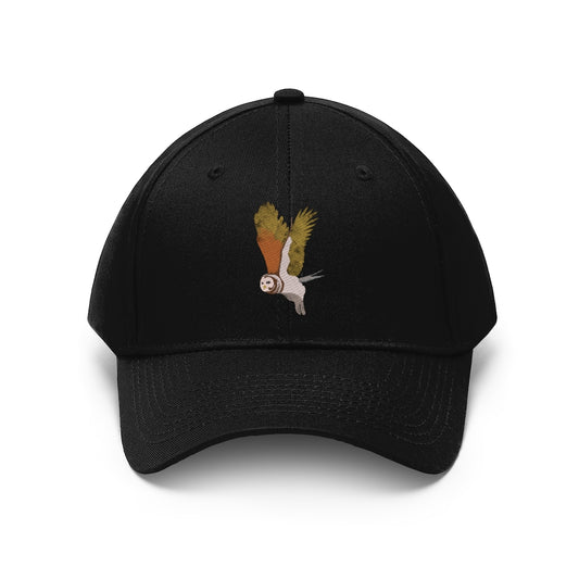 Unisex Twill Hat - Flying Owl